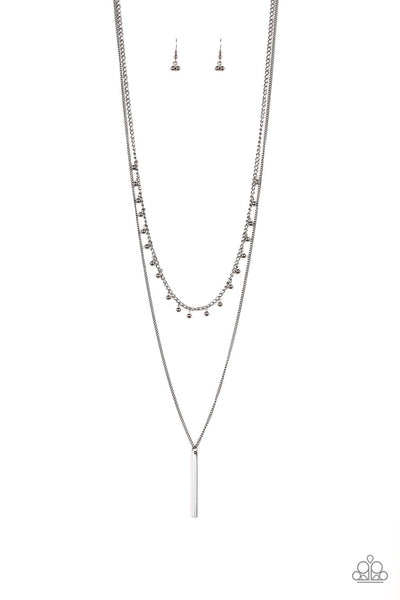 Keep Your Eye On The Pendulum Black - Paparazzi Jewelry