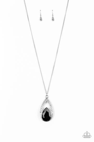 Notorious Noble Black - Paparazzi Necklace