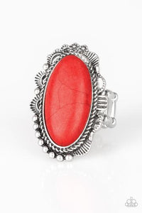 Open Range Red Ring - Paparazzi Accessories
