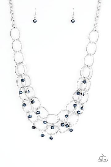 Yatch Tour Blue - Paparazzi Necklace
