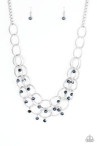 Yatch Tour Blue - Paparazzi Necklace