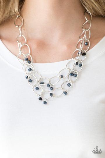 Yatch Tour Blue - Paparazzi Necklace