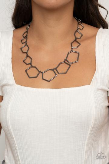 Full Frame Fashion - Black - Paparazzi Jewelry