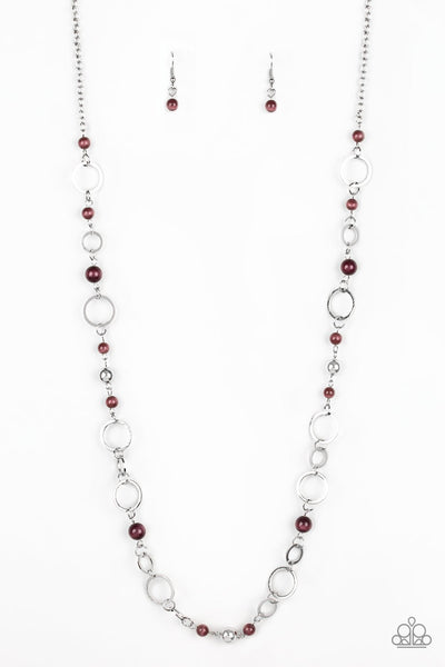 Kid In A Candy Shop Purple - Paparazzi Necklace