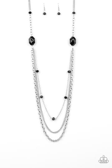 Dare to Dazzle Black - Paparazzi Jewelry