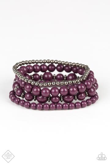 Rockin' Rococo Purple - Paparazzi Jewelry