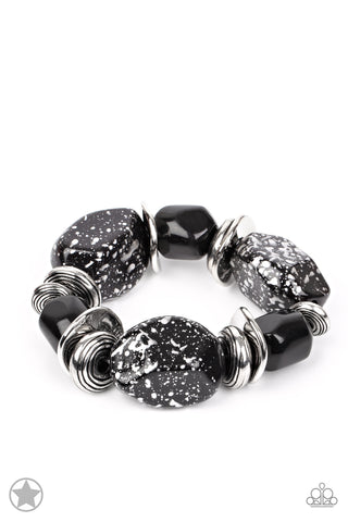 Glaze of Glory - Black - Paparazzi Jewelry