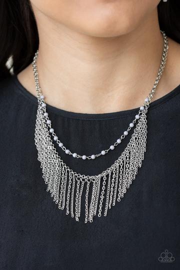 Fierce In Fringe Orange - Paparazzi Jewelry