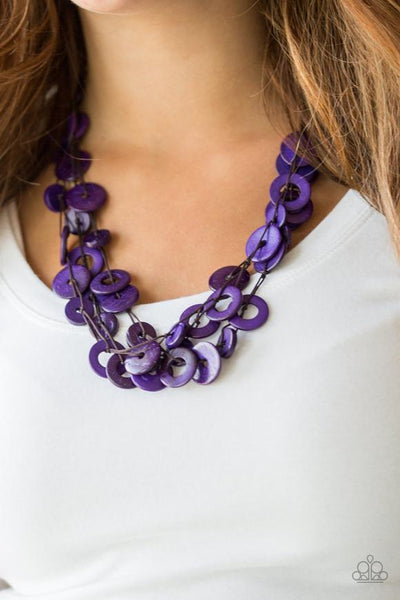 Wonderfully Walla Walla Purple - Paparazzi Necklace