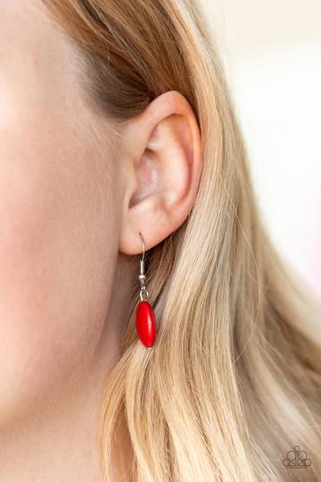 Commander in Cheifette Red - Paparazzi Necklace