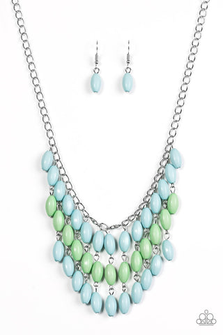 Delhi Diva Blue - Paparazzi Necklace