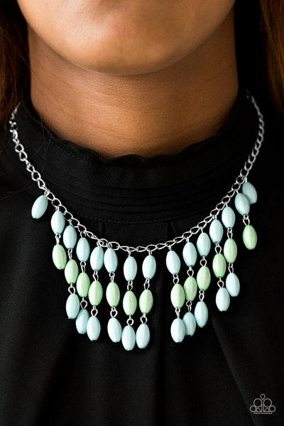 Delhi Diva Blue - Paparazzi Necklace