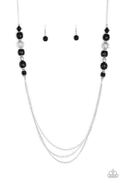 Native New Yorker Black - Paparazzi Necklace