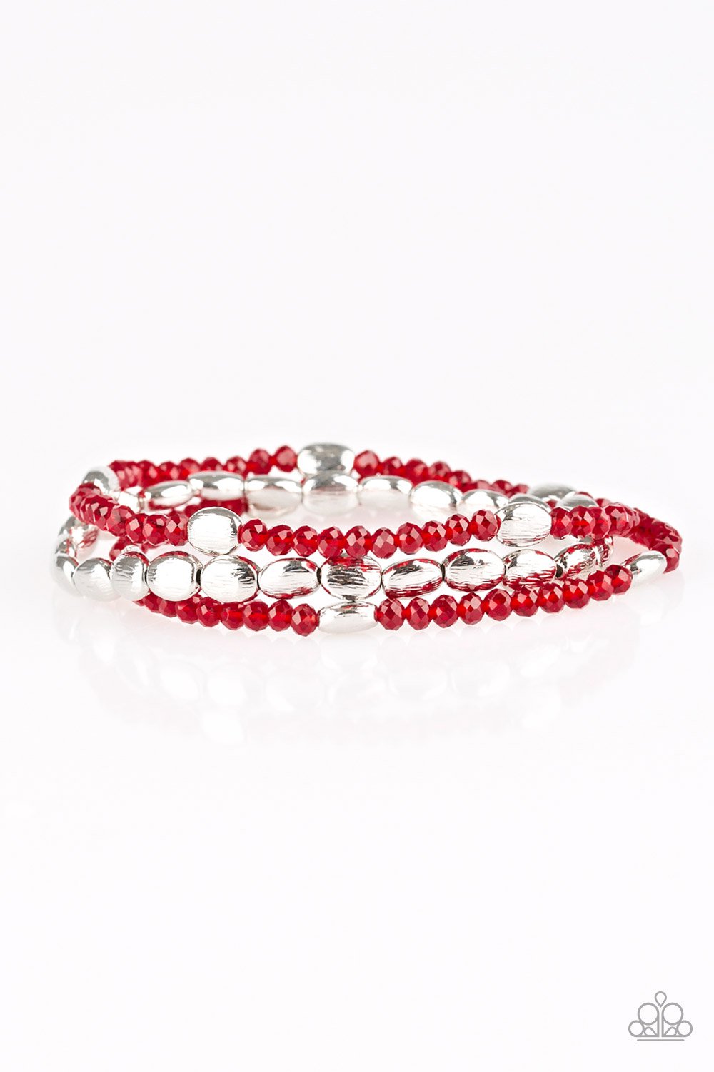 Hello Beautiful Red - Paparazzi Bracelet