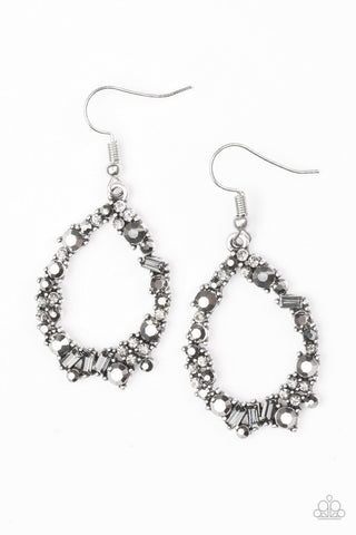 Crushing Couture Silver - Paparazzi Jewelry