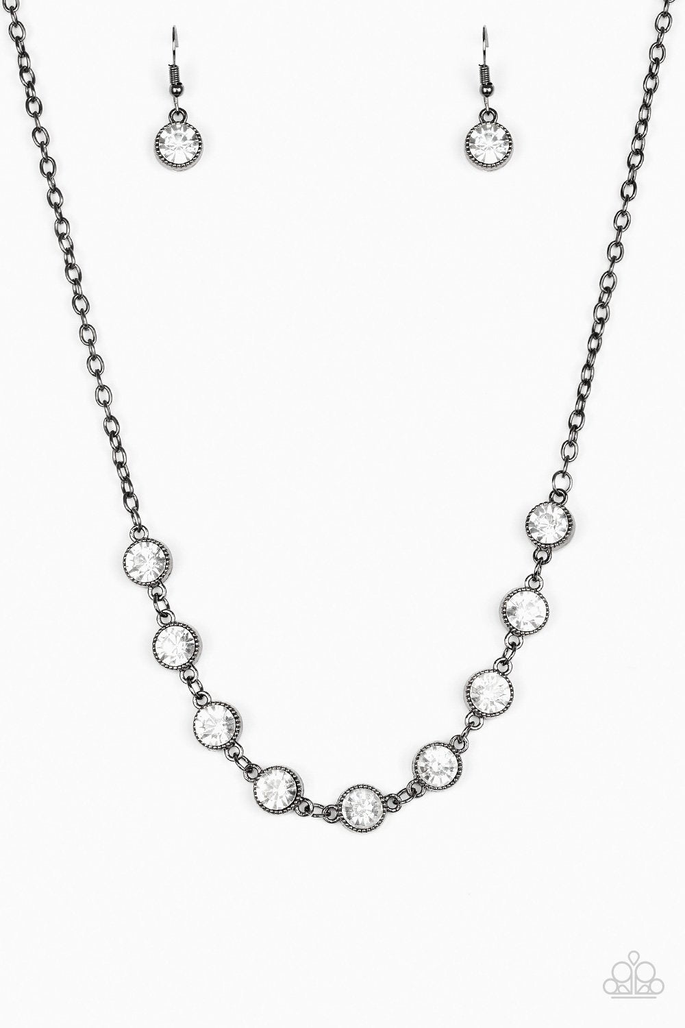 Starlit Socials Black - Paparazzi Jewelry