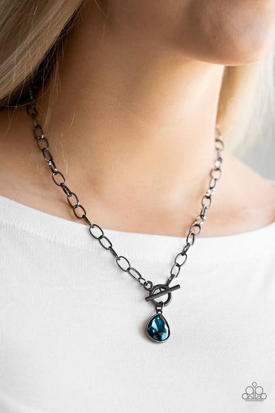 So Sorority Blue - Paparazzi Necklace