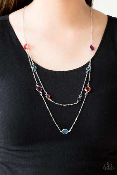 Raise Your  Glass Multi - Paparazzi Necklace