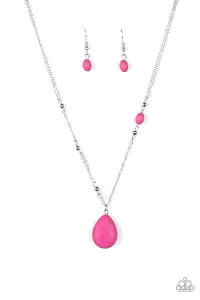 Peaceful Prairie Pink - Paparazzi Accessories