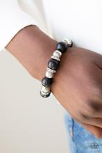 Ruling Class Radiant - Black bracelet - Paparazzi Jewelry
