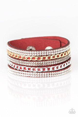 Fashion Fiend Red - Paparazzi Jewelry