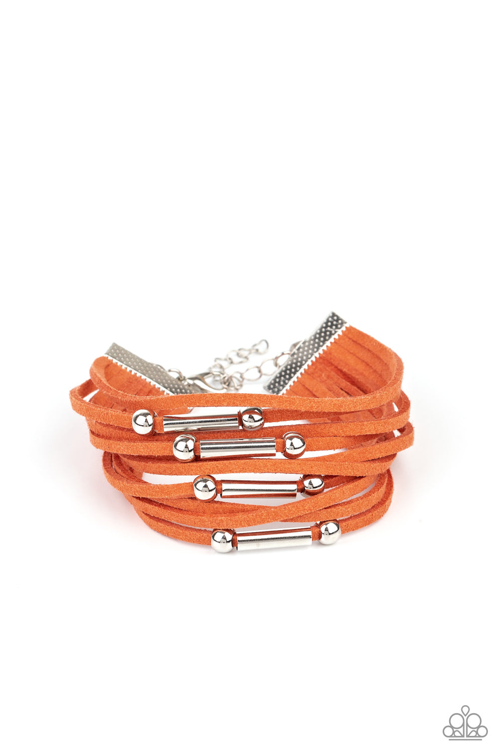 Back To BACKPACKER - Orange - Paparazzi Jewelry