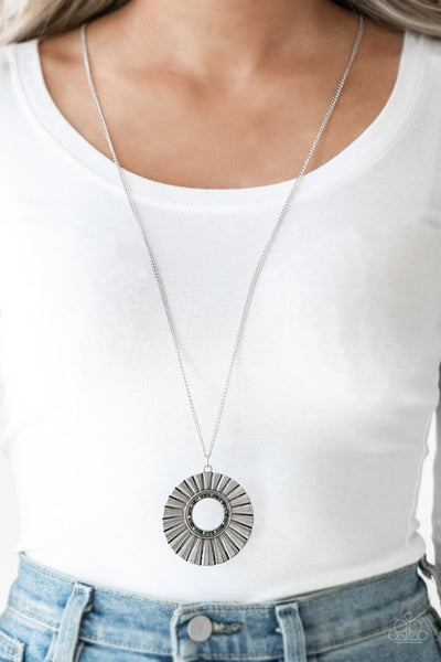 Chicly Centered Multi - Paparazzi Necklace
