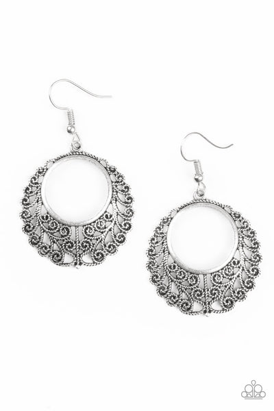 Grapevine Glamour Silver - Paparazzi Jewelry