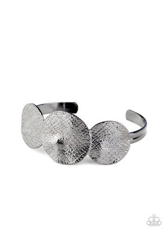 Urban Aftershock Black Bracelet - Paparazzi Jewelry