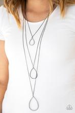 Make the World Sparkle Black - Paparazzi Necklace