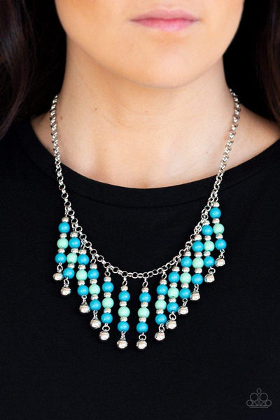 Your Sundae's Best Blue - Paparazzi Necklace