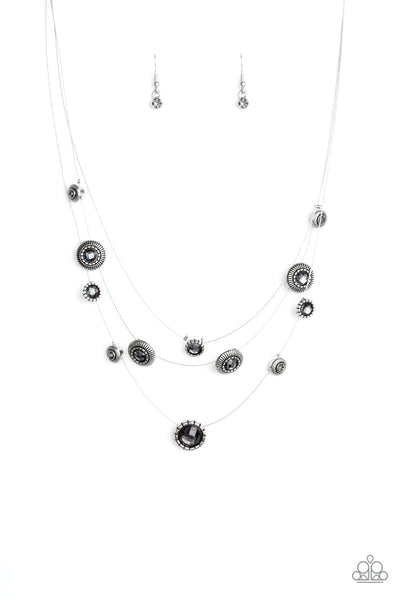 Sheer Thing Silver  - Paparazzi Necklace