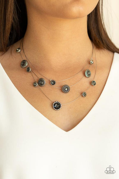Sheer Thing Silver  - Paparazzi Necklace