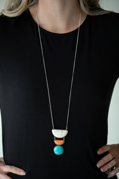 Desert Mason Multi - Paparazzi Necklace