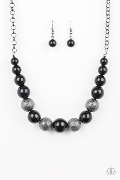 Color Me CEO Black - Paparazzi Necklace