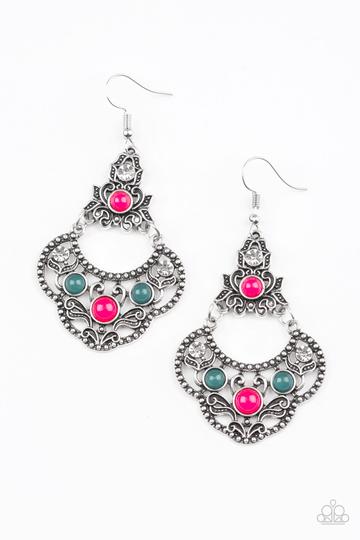 Garden State Glow Multi Earrings - Paparazzi Accessories