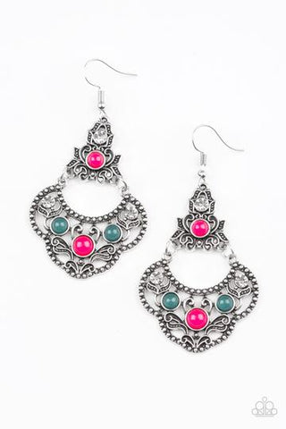 Garden State Glow Multi Earrings - Paparazzi Accessories