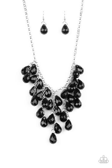 Serenely Scattered Black - Paparazzi Jewelry