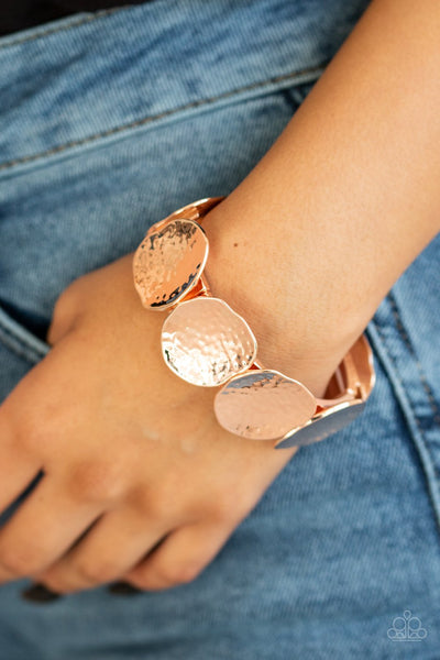 Treasure Cache Rose Gold - Paparazzi Bracelet