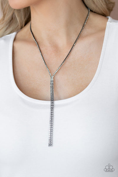 Inner Starlight Black - Paparazzi Necklace