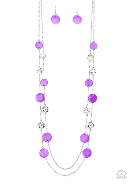 Ocean Soul Purple - Paparazzi Necklace