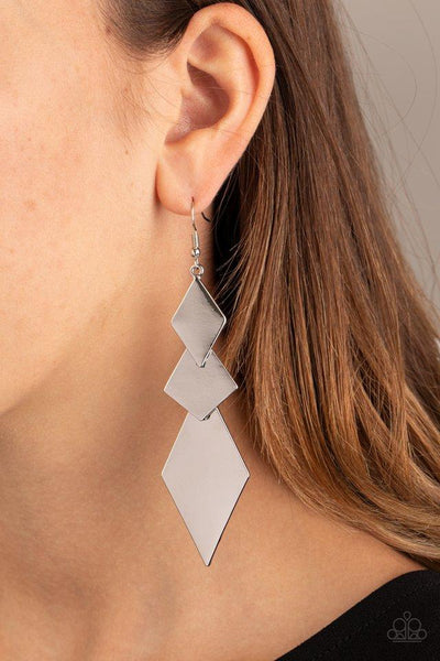 Danger Ahead Silver - Paparazzi Jewelry