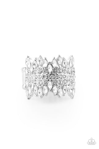 Cosmic Confetti - White - Paparazzi Jewelry