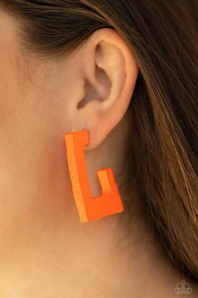 The Girl Next Door Orange - Paparazzi Jewelry