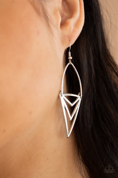 Proceed With Caution - Silver - Paparazzi Jewelry