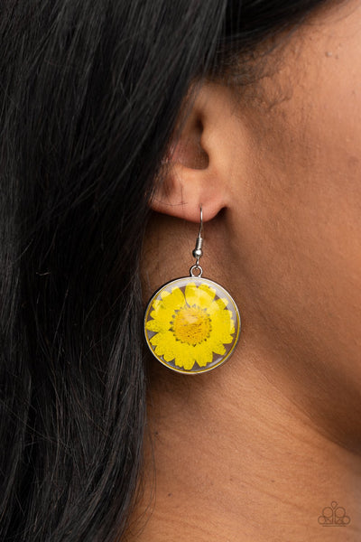 Forever Florals - Yellow - Paparazzi Jewelry