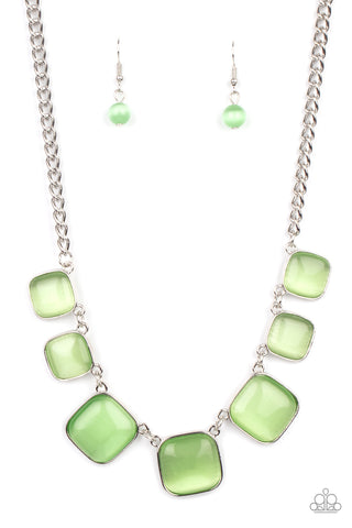 Aura Allure Green - Paparazzi Jewelry