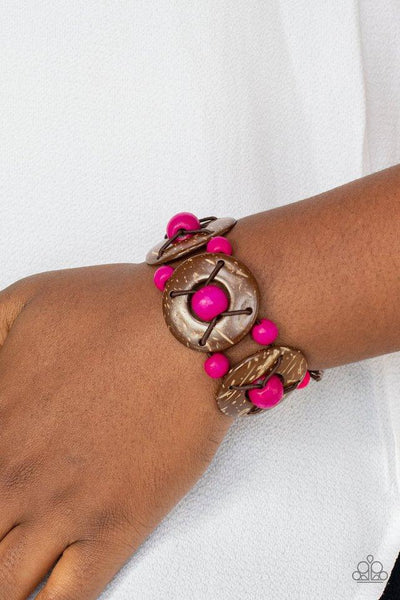 Island Adventure - Pink - Paparazzi Jewelry