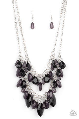 Midsummer Mixer - Black - Paparazzi Jewelry