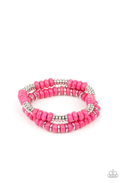 Desert Rainbow - Pink - Paparazzi Jewelry